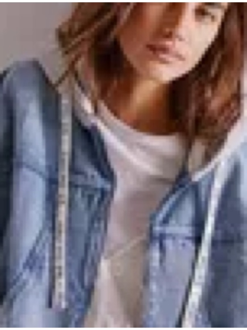 Free People We The Free Iggy Hooded Denim Jacket - Picture 5 of 8
